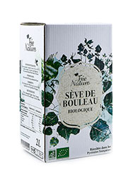 Bag-in-Box de sève de bouleau Bio 2 LITRES