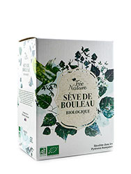 Bag-in-Box de sève de bouleau Bio 5 LITRES