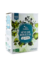 Bag-in-Box de sève de bouleau Bio fraiche 5 LITRES