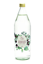 Bouteille en verre de sève de bouleau Bio cassis 1 LITRE